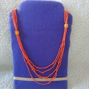 Bundle of Vintage multi layered beads necklace